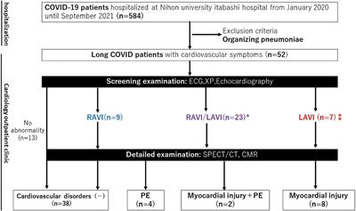 Cardiovascular manifestations identified by multi-modality imaging in patients with long COVID